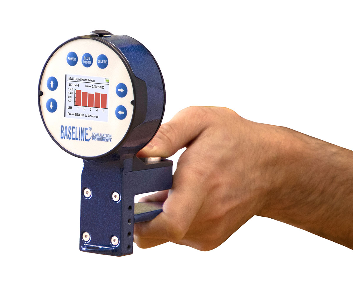 Baseline, BIMS, Digital 5-Postion Pinch Dynamometer, Deluxe Model