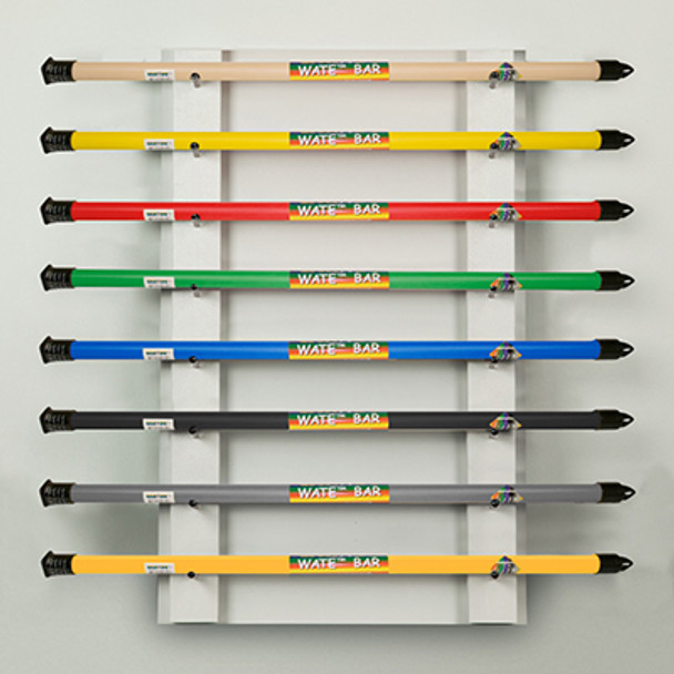 CanDo WaTE Bar 8 Bar Horizontal Wall Rack